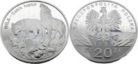 Polen 20 Zloty Tiere der Welt - Wolf -