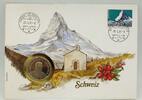 Schweiz 5 Franken 1982 Matterhorn - Numisbrief FDC,