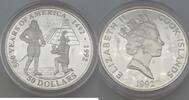 Cookinseln / Cook Islands 50 Dollars 500 Years of America - 1492 - 1992 - Elizabeth II - Pedro de Valdivia -