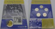 Bundesrepublik Deutschland / BRD 10 Euro (5 x 2 Euro) 2-Euro-Sammlermünzenset - 50 Jahre Kniefall von Warschau - Deutsche Post Blister -