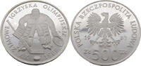 Polen 500 Zloty XV. Olympische Winterspiele / Eishockey -