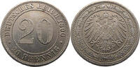 Kaiserreich 20 Pfennig 20 Pfennig, J.14 -