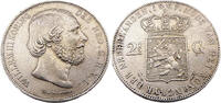 Niederlande 2 1/2 Gulden Wilhelm III. -