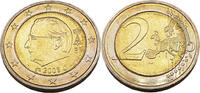 Belgien 2 Euro Motiv König Albert II, 2nd. Map, 2nd. Type, 2nd. Portrait -
