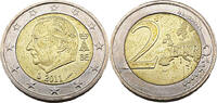 Belgien 2 Euro Motiv König Albert II, 2nd. Map, 2nd. Type und 1st. Portrait -