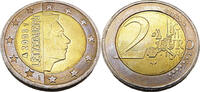 Luxemburg 2 Euro Motiv Großherzog Henri I, 1st. Map -