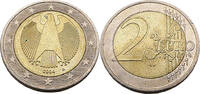 Bundesrepublik Deutschland / BRD 2 Euro 2004 A Bundesadler prfr-f.stgl 3,95 EUR prix TTC + 12,95 EUR frais d'envoi