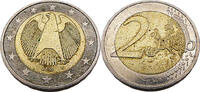 Bundesrepublik Deutschland / BRD 2 Euro 2010 D Bundesadler prfr-f.stgl 3,95 EUR prix TTC + 12,95 EUR frais d'envoi