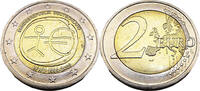 Bundesrepublik Deutschland / BRD 2 Euro 10 Jahre Wirtschafts- und Währungsunion -