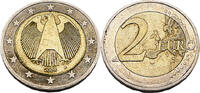 Bundesrepublik Deutschland / BRD 2 Euro 2008 A Bundesadler prfr-f.stgl 3,95 EUR prix TTC + 12,95 EUR frais d'envoi