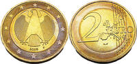 Bundesrepublik Deutschland / BRD 2 Euro 2006 F Bundesadler prfr-f.stgl 3,95 EUR prix TTC + 12,95 EUR frais d'envoi