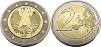 Bundesrepublik Deutschland / BRD 2 Euro 2011 J Bundesadler prfr-f.stgl 3,95 EUR prix TTC + 12,95 EUR frais d'envoi