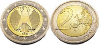 Bundesrepublik Deutschland / BRD 2 Euro 2016 J Bundesadler prfr-f.stgl 3,95 EUR prix TTC + 12,95 EUR frais d'envoi