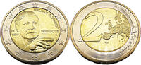 Bundesrepublik Deutschland / BRD 2 Euro 100. Geburtstag von Helmut Schmidt -