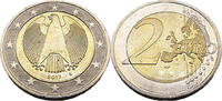Bundesrepublik Deutschland / BRD 2 Euro 2017 D Bundesadler prfr-f.stgl 3,95 EUR prix TTC + 12,95 EUR frais d'envoi
