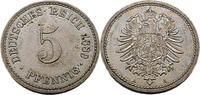 Kaiserreich Deutschland 50 Pfennig Standard Umlaufmünze, Wappen (Reichsadler mit großem Schild) -