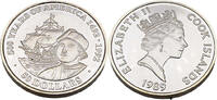 Cook Islands 50 Dollar 500. Jahrestag der Entdeckung Amerikas -