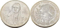 Mexiko 100 Pesos Wappen von Mexiko, Morelos mit Blickrichtung nach vorne. Standardumlaufmünze -