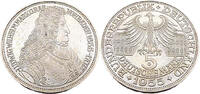 Bundesrepublik Deutschland / BRD 5 Deutsche Mark 300. Geburtstag von Ludwig Wilhelm von Baden-Baden,J.390 -
