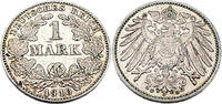 Kaiserreich 1 Mark 1 Reichsmark,J.17 -