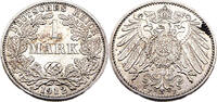 Kaiserreich 1 Mark 1 Reichsmark,J.17 -