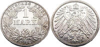Kaiserreich 1 Mark 1 Reichsmark,J.17 -