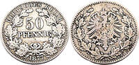 Kaiserreich 50 Pfennig 50 Pfennig, J.8 -