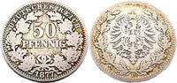 Kaiserreich 50 Pfennig 50 Pfennig, J.8 -