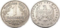 Drittes Reich 1 Reichsmark 1 Mark, J.354 -