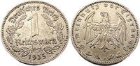 Drittes Reich 1 Reichsmark 1 Mark, J.354 -