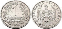 Drittes Reich 1 Reichsmark 1 Mark, J.354 -