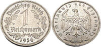 Drittes Reich 1 Reichsmark 1 Mark, J.354 -