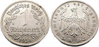 Drittes Reich 1 Reichsmark 1 Mark, J.354 -
