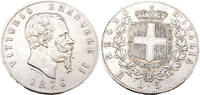 Italien 5 Lire Vittorio Emanuele II -