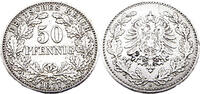Kaiserreich 50 Pfennig 50 Pfennig 1877H,J.8 -