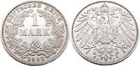 Kaiserreich 1 Mark 1 Reichsmark,J.17, 1893 F -