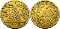 Weimarer Republik 10 Reichspfennig 10 Pfennig, J.317 -