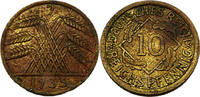 Weimarer Republik 10 Reichspfennig 10 Reichspfennig,J.317 -
