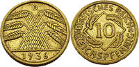 Weimarer Republik 10 Reichspfennig 10 Reichspfennig,J.317 -