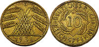 Weimarer Republik 10 Reichspfennig 10 Reichspfennig,J.317 -