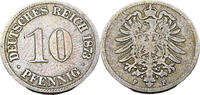 Kaiserreich 10 Pfennig 10 Pfennig, 1873 F, J.4 -
