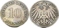 Kaiserreich 10 Pfennig 10 Pfennig, 1891 G, J.13 -
