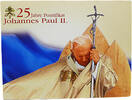 Bundesrepublik Deutschland / BRD 3,88 Euro + Medaille 25 Jahre Pontifikat / Johannes Paul II. -