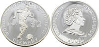 Cook Islands 2 Dollar Fußball-Weltmeisterschaft 2006, Deutschland -
