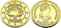 Cook Islands 1 Dollar 50 Jahre Römische Verträge -