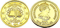 Cook Islands 1 Dollar 50 Jahre Römische Verträge -