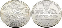 Vereinigte Staaten / USA 1 Dollar 50. Jahrestag des Zweiten Weltkriegs,D-Day -