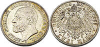 Kaiserreich Mecklenburg-Strelitz 2 Mark Adolf Friedrich V. Jäger 91 -