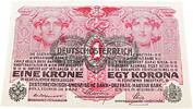 Österreich 1 Krone Standard Banknote - Österreichisch-ungarische Bank No.176571 -