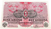 Österreich 1 Krone Standard Banknote - Österreichisch-ungarische Bank No.176573 -